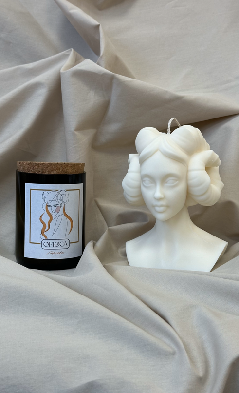 Celebrando il segno dell'Ariete: una candela per esaltare energia e passione