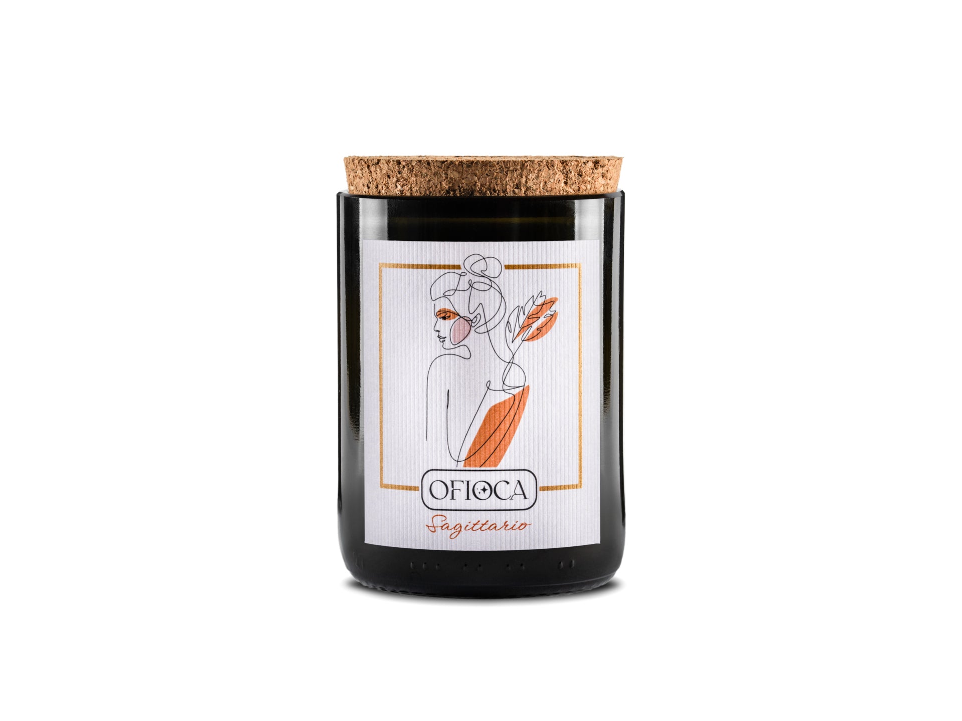 Candela profumata in vasetto - Sagittario